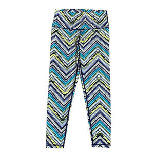 Aerie Chill Play Move High Rise 7/8 Aztec Print Yoga Leggings Medium
